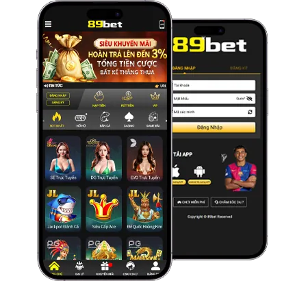 Hình ảnh điện thoại di động hiển thị giao diện jun888 app android